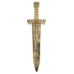 2 ACCESSOIRES CHEVALIER ÉPÉE 47CM BOUCLIER 44CM