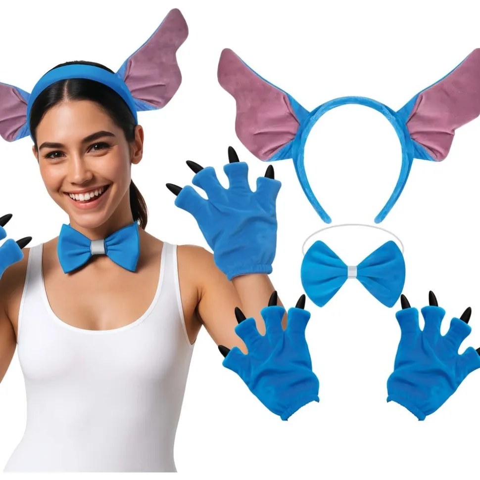 3 ACCESSOIRES DÉGUISEMENT CRÉATURE EXTRATERRESTRE