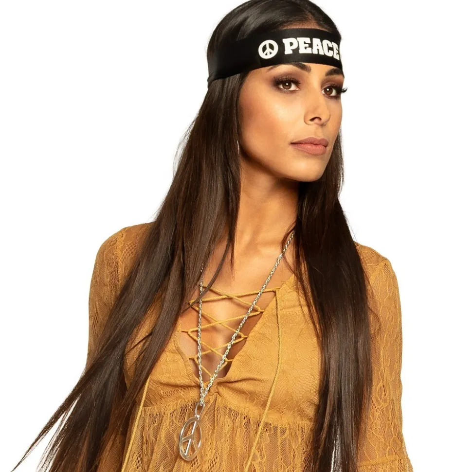 3 ACCESSOIRES DÉGUISEMENT HIPPIE PEACE