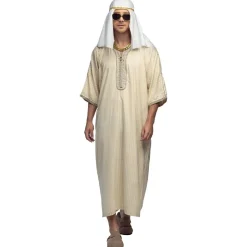 3 ACCESSOIRES DÉGUISEMENT ÉMIR ARABE RICHE HOMME