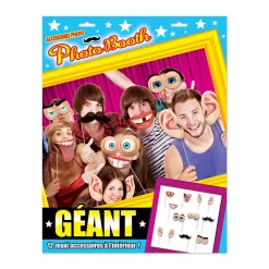12 ACCESSOIRES GÉANTS PHOTOBOOTH DÉLIRE