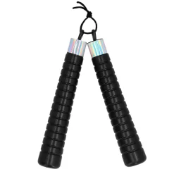 2 ACCESSOIRES GUERRIER ASIATIQUE SAÏ NUNCHAKU