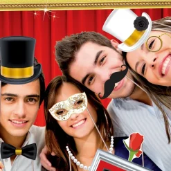 12 ACCESSOIRES PHOTOBOOTH SOIRÉE CHIC