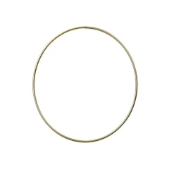 ANNEAU CERCLE MÉTAL À PERSONNALISER 40CM OR