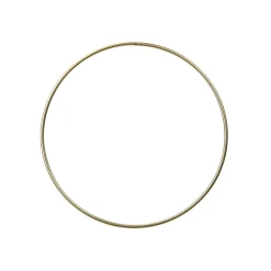 ANNEAU CERCLE MÉTAL À PERSONNALISER 50CM OR