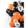 12 ARAIGNÉES DÉCORATIVES PLASTIQUE 6X5CM COLORÉ