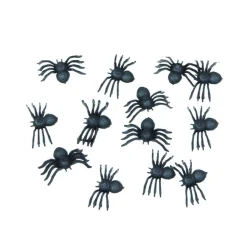 70 ARAIGNÉES PLASTIQUE NOIR