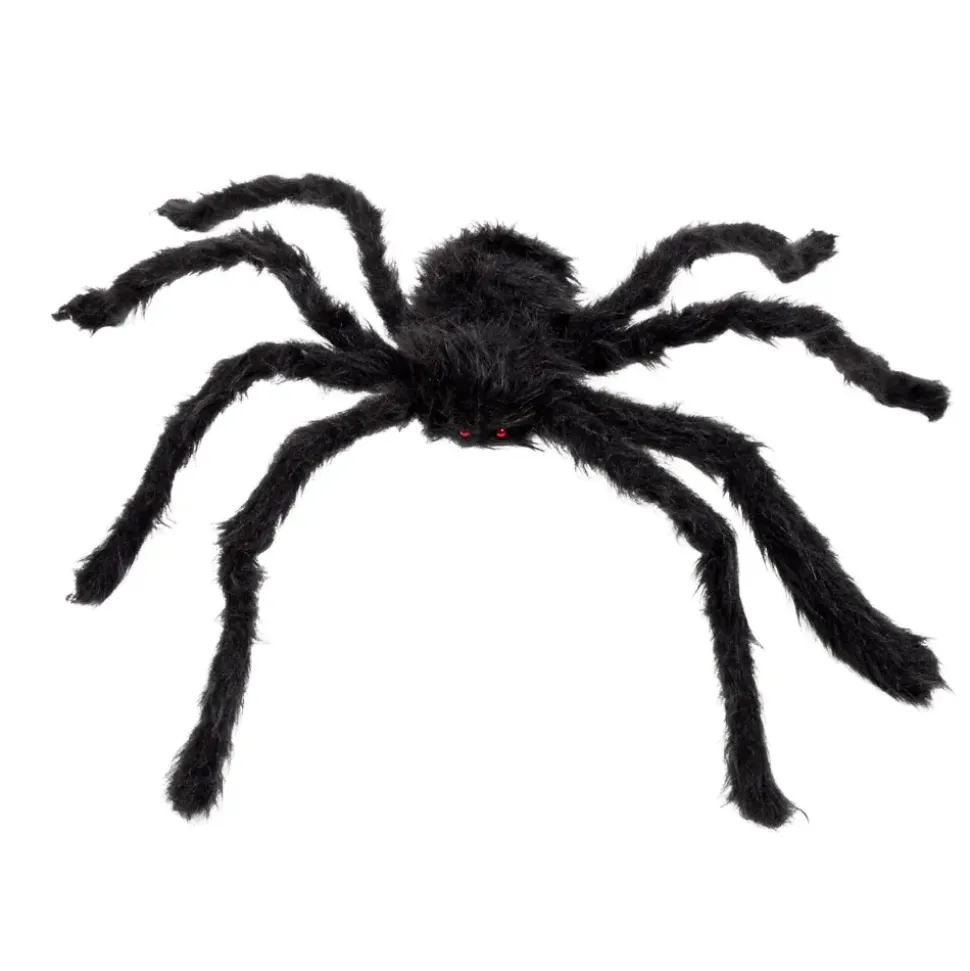 ARAIGNÉE VELUE 50X65CM NOIR