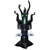 ARBRE GONFLABLE MALÉFIQUE FANTÔMES LED 2.7M NOIR
