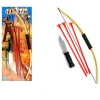 ARC INDIEN 53CM 3 FLÈCHES COUTEAU
