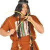 ARC INDIEN 3 FLÈCHES VENTOUSES CARQUOIS 75CM JAUNE
