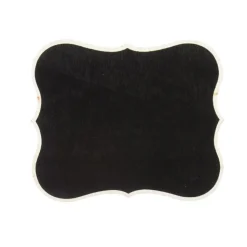 ARDOISE BOIS ACCOLADES 10X12CM NATURE