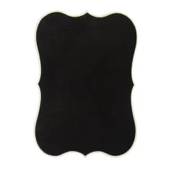 ARDOISE BOIS ACCOLADES 14X20CM NATURE