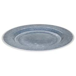 ASSIETTE MÉLAMINE FANNY 23CM BLEU