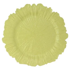 ASSIETTE PRÉSENTATION RÉUTILISABLE 33CM VERT