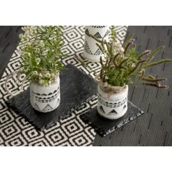 10 ASSIETTES ARDOISE PVC 30X15.8CM