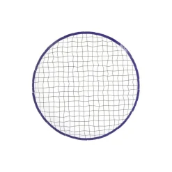 6 ASSIETTES CARTON AZUR ABSTRAIT 18CM INDIGO