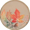 10 ASSIETTES CARTON DOUCEUR AUTOMNALE 22.5CM
