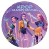 8 ASSIETTES CARTON K-POP DEMON HUNTERS 23CM VIOLET