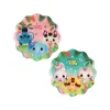 8 ASSIETTES CARTON TROPICAL BANGOBERRY 23CM