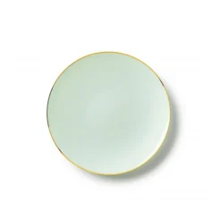 10 ASSIETTES 19CM CLASSIC COLLECTION VERT OR