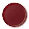 20 ASSIETTES EDGE PRESTIGE CRANBERRIES ET OR
