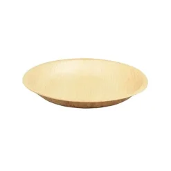 6 ASSIETTES RONDES PALMIER BIODEGRADABLE 18.5CM
