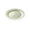 12 ASSIETTES RONDES RÉUTILISABLES 19CM NACRÉ