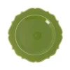 6 ASSIETTES RÉUTILISABLES ACCOLADES 26.5CM OLIVE
