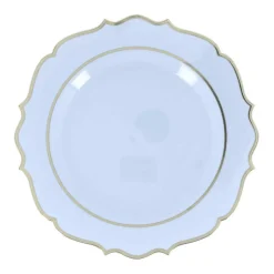 6 ASSIETTES RÉUTILISABLES ACCOLADES 26.5CM ORAGE