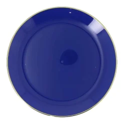 6 ASSIETTES RÉUTILISABLES SUBLIME 26.5CM INDIGO
