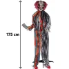AUTOMATE CLOWN BOUCHER ANIMÉ SON LUMIÈRE 1.75M