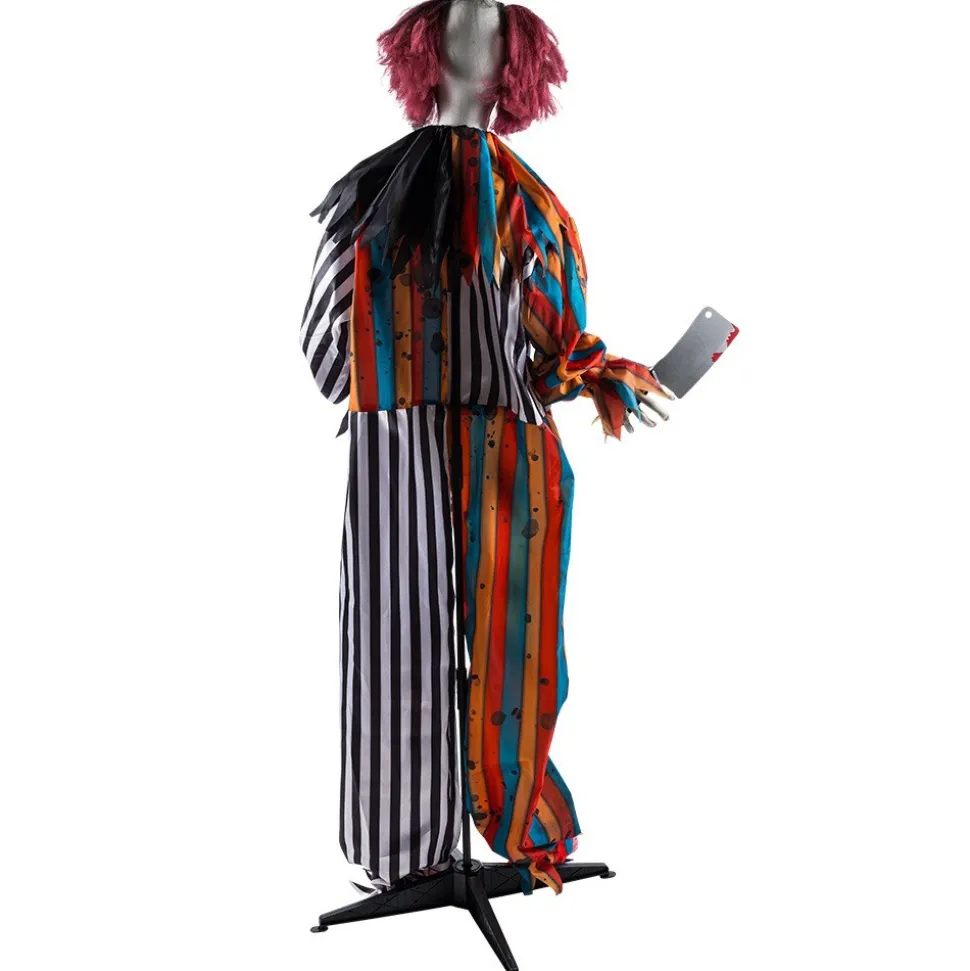 AUTOMATE CLOWN BOUCHER ANIMÉ SON LUMIÈRE 1.75M