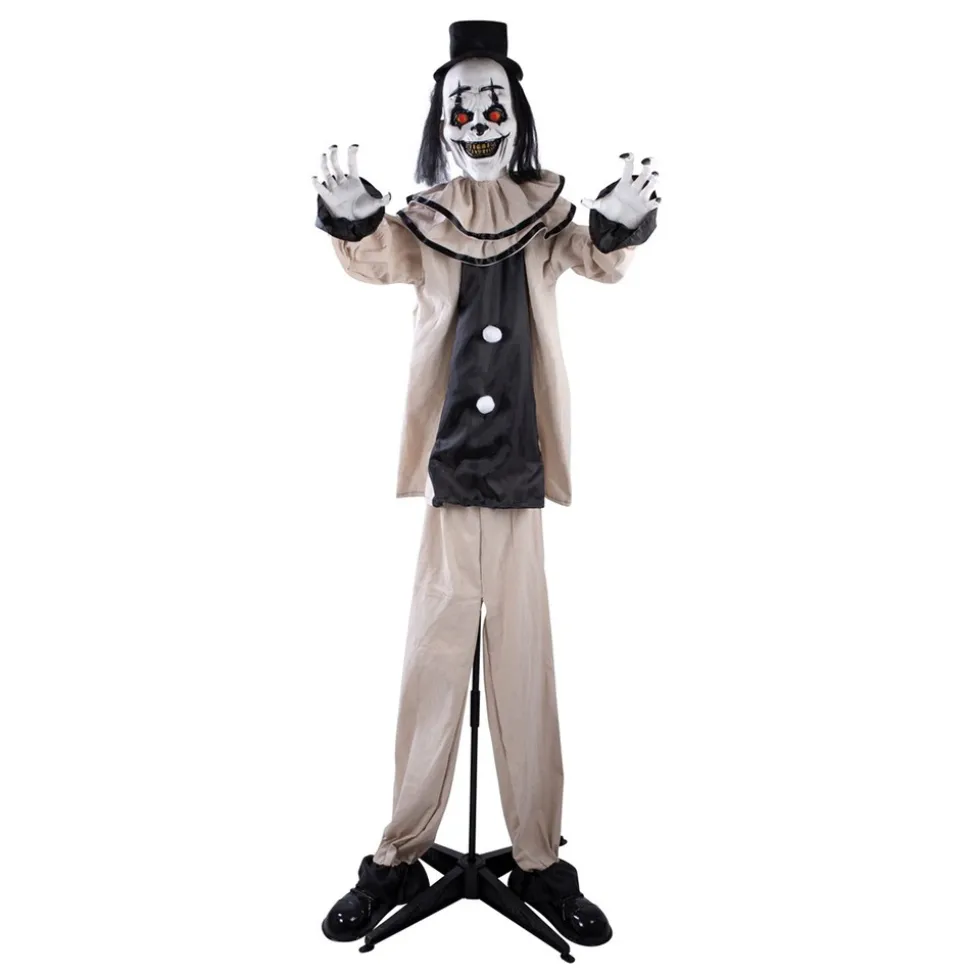AUTOMATE CLOWN MALÉFIQUE ANIMÉ SON LUMIÈRE 160CM