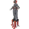 AUTOMATE CLOWN SCÈNE ANIMÉ LUMIÈRE 180CM