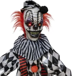 AUTOMATE CLOWN SCÈNE ANIMÉ LUMIÈRE 180CM