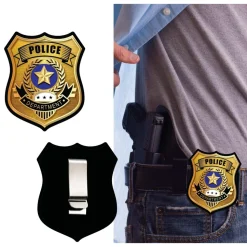 BADGE POLICE CLIP
