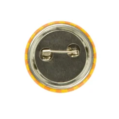 4 BADGES PIN'S MÉTAL ROND HIPPIE FLOWER POWER Ø3CM