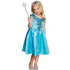BAGUETTE MAGIQUE ÉTOILE STRASS FÉE 35CM ARGENT