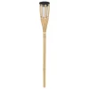 BALISE EXTÉRIEURE SOLAIRE BAMBOU 70CM 8H NATURE