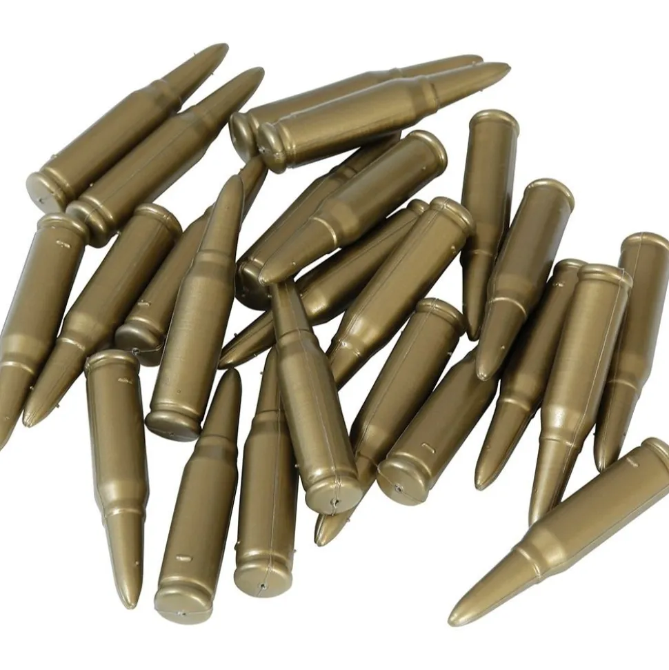 25 BALLES PVC JOUET MUNITIONS MILITAIRE