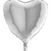 BALLON ALU CUR ARGENT 46 CM