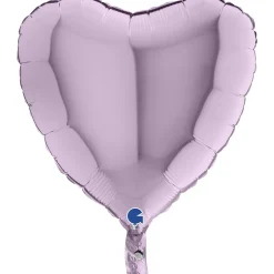 BALLON ALU CUR 46CM LILAS