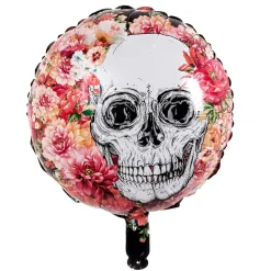 BALLON ALU JOUR DES MORTS 45CM