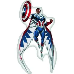 BALLON ALUMINIUM CAPTAIN AMERICA WILSON 62X93CM