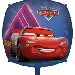 BALLON ALUMINIUM CARRÉ CARS FLASH MCQUEEN 46CM