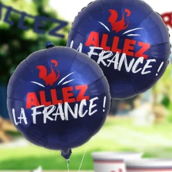 BALLON ALUMINIUM COCORICO FRANCE SUPPORTER 35CM
