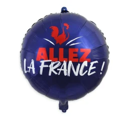 BALLON ALUMINIUM COCORICO FRANCE SUPPORTER 35CM