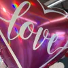 BALLON ALUMINIUM CUR OPALE LOVE 89CM