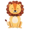 BALLON ALUMINIUM FIGURINE LION ROI JUNGLE 56X79CM